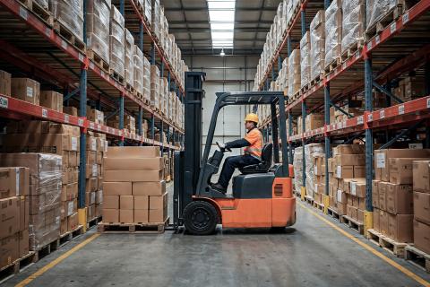 lagerarbeiter-gabelstapler